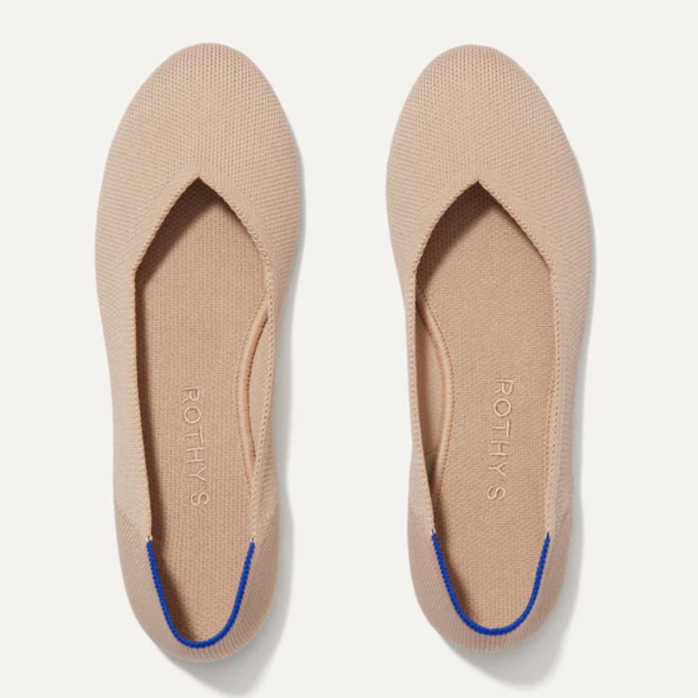 Nude Rothy's Flats - 9.5